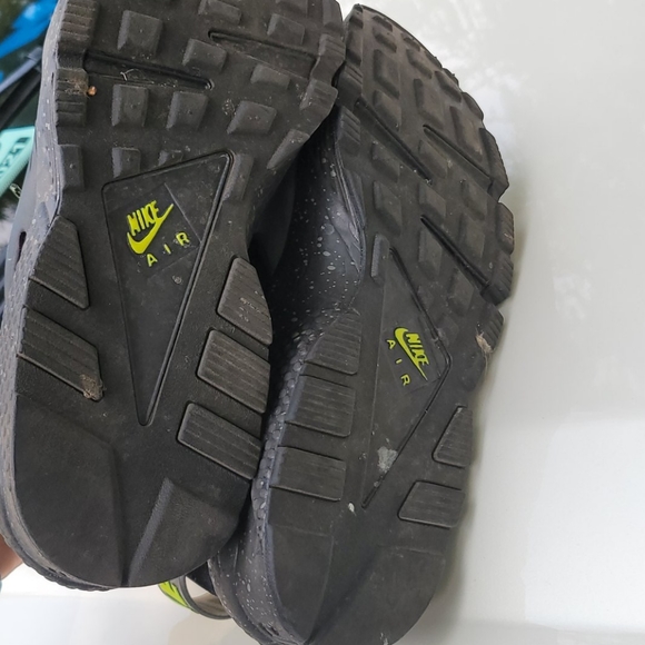 Nike Air Huarache Run SU River Rock Bright Cactus - Picture 4 of 5